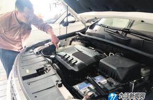 New car opens 2000 kilometers high speed to go up to give breakdown to did not solve a problem via b