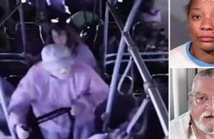 Abuse other is dissuaded on 25 years old of female buses of United States, push 74 years old of old