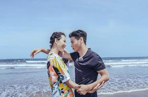 Abdomen of Cai Shaofen pregnant takes a picture ex