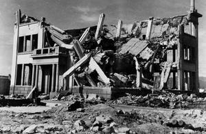 Old photograph: 1945 by the Japanese Hiroshima aft