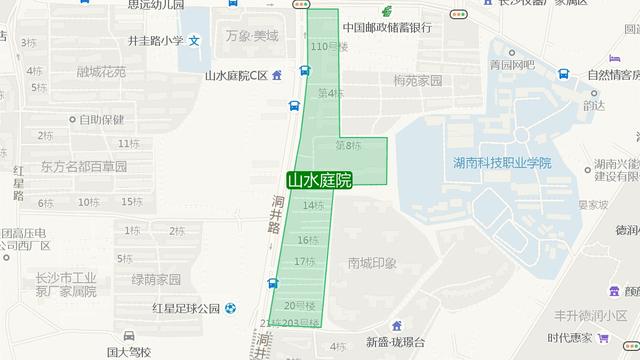從我的位置去梅苑家園湖南省長沙市雨花區井灣路692號怎么坐車