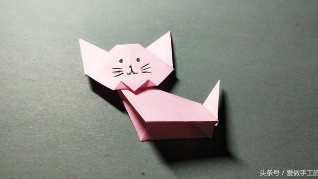怎么折小猫