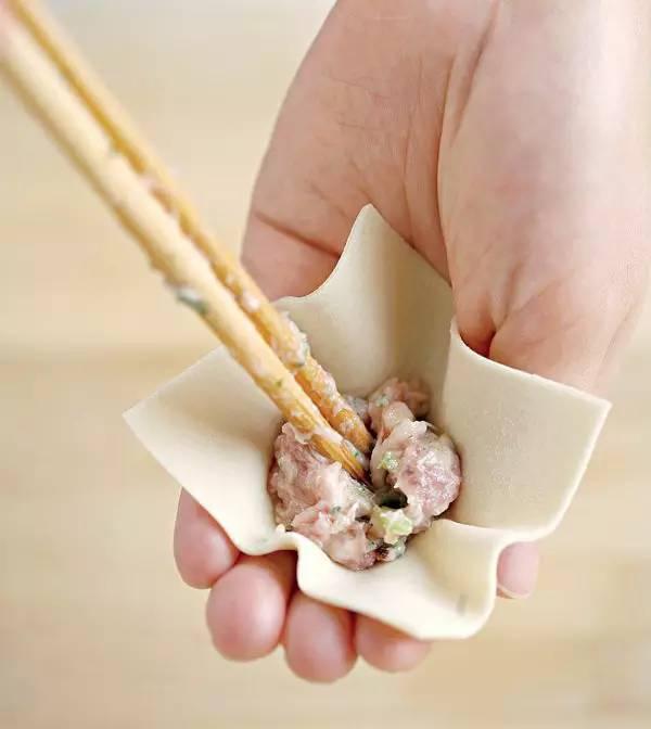 馄饨的包法简单又快的手把手教你包馄饨