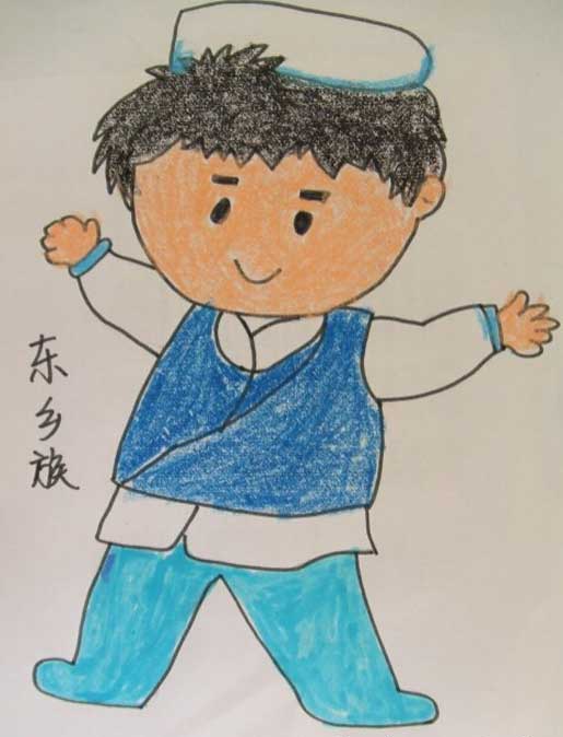 56个民族简笔画,56个民族简笔画图片大全