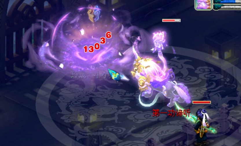 梦幻西游：全服第一攻谛听的百万极限输出，打死了两个木桩