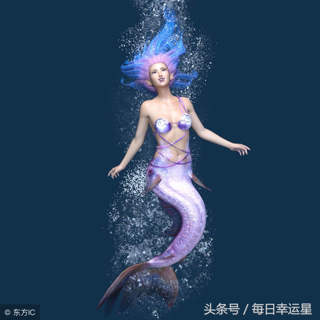 十二星座的美人鱼尾巴12星座谁最丑