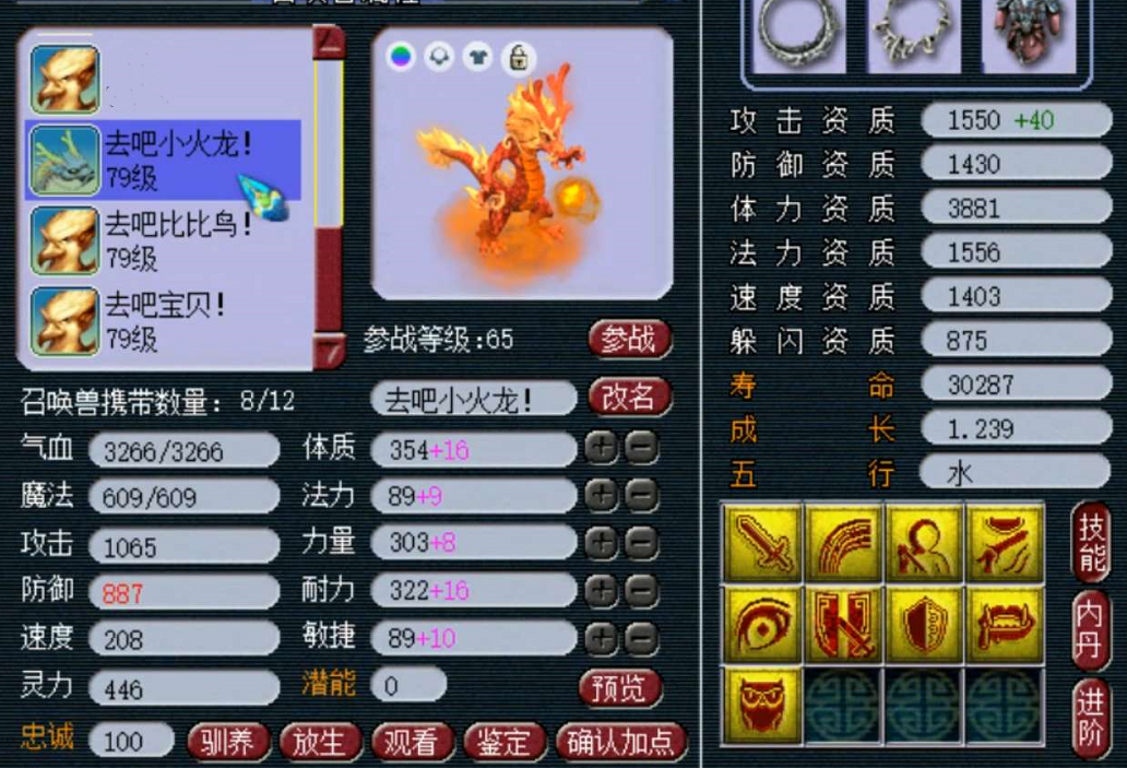 梦幻西游：展示69天机城，气血1W防御1507，属性很极限