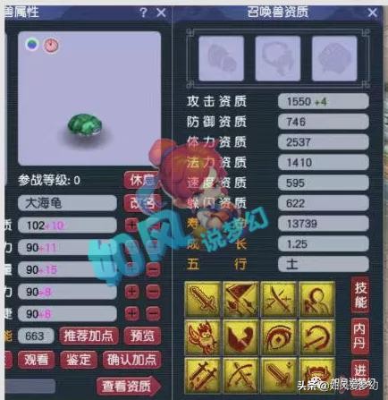 梦幻西游：王谢打造13技能大海龟，女号出无级别专用剑痛失百万