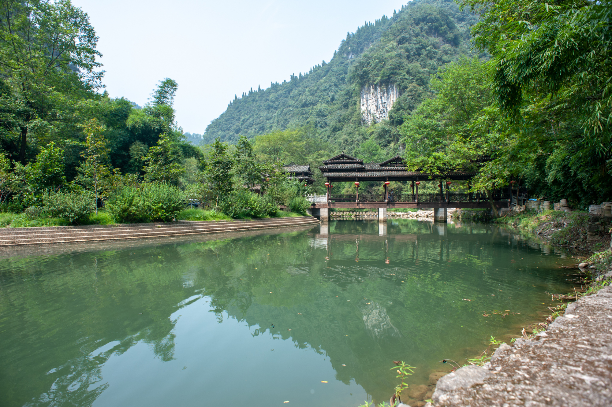 湖北宜昌车溪一个被称为梦里老家的地方景色美如世外桃源