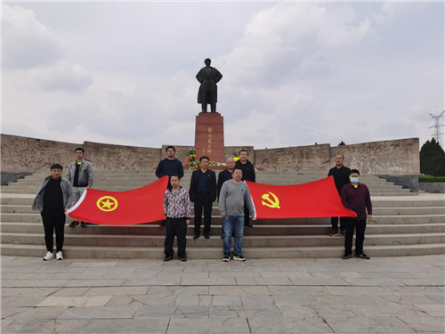 北京中建一局赴太原解放纪念馆开展党史学习教育活动