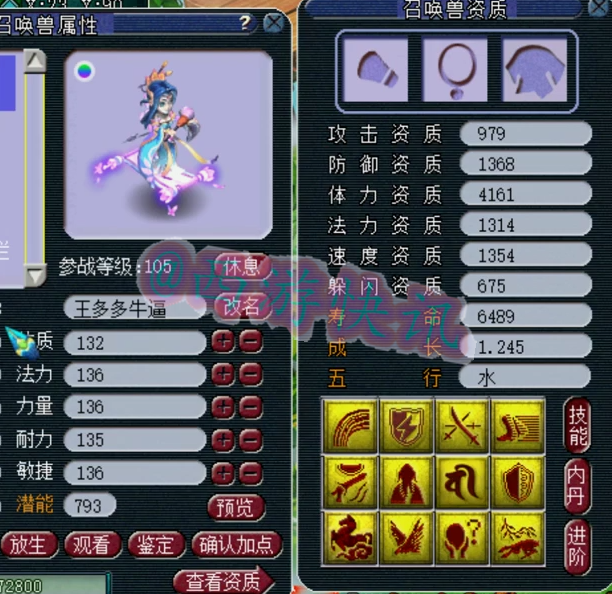 梦幻西游：翻车！12技能净台死亡法防画魂打神马兽诀，掉特殊啦