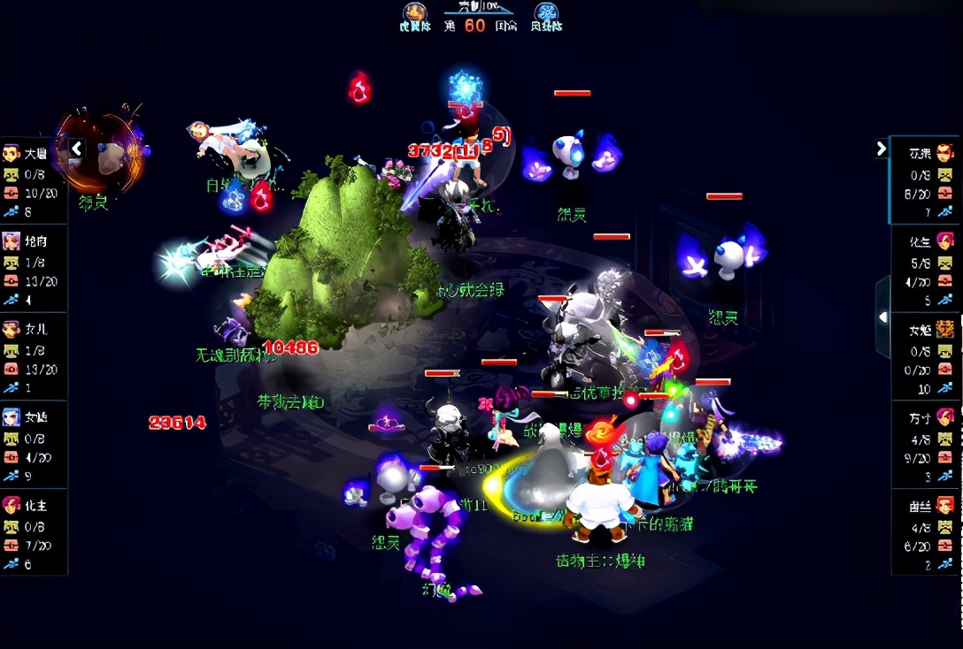 梦幻西游：武神坛明星赛，紫禁城谛听狂刷数据，秒出10W伤害