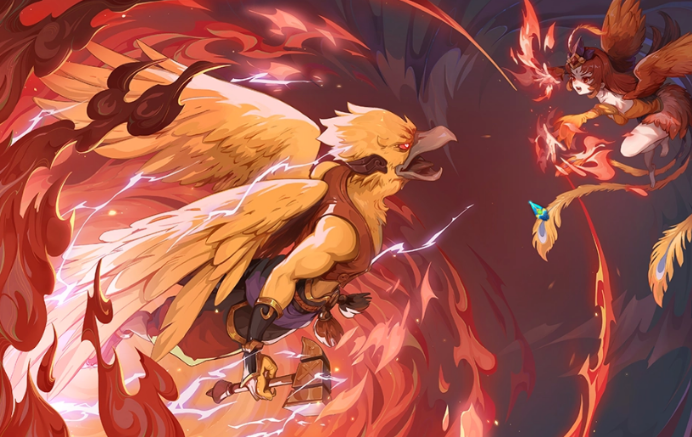 梦幻西游；雷与火的冲撞！雷鸟人冲破囚笼，百鸟之王恐将易主