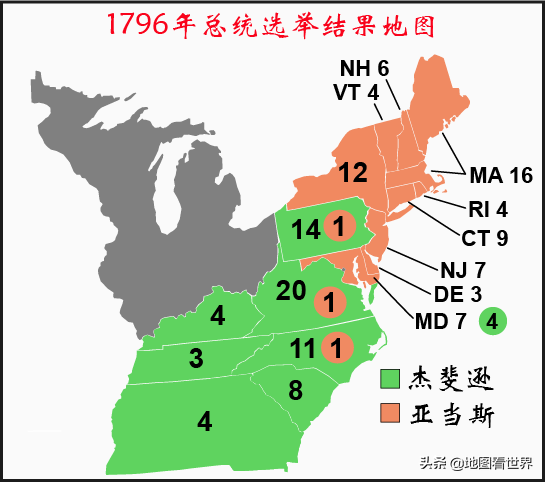 盘点美国历史上选举人票数最接近的五次选举