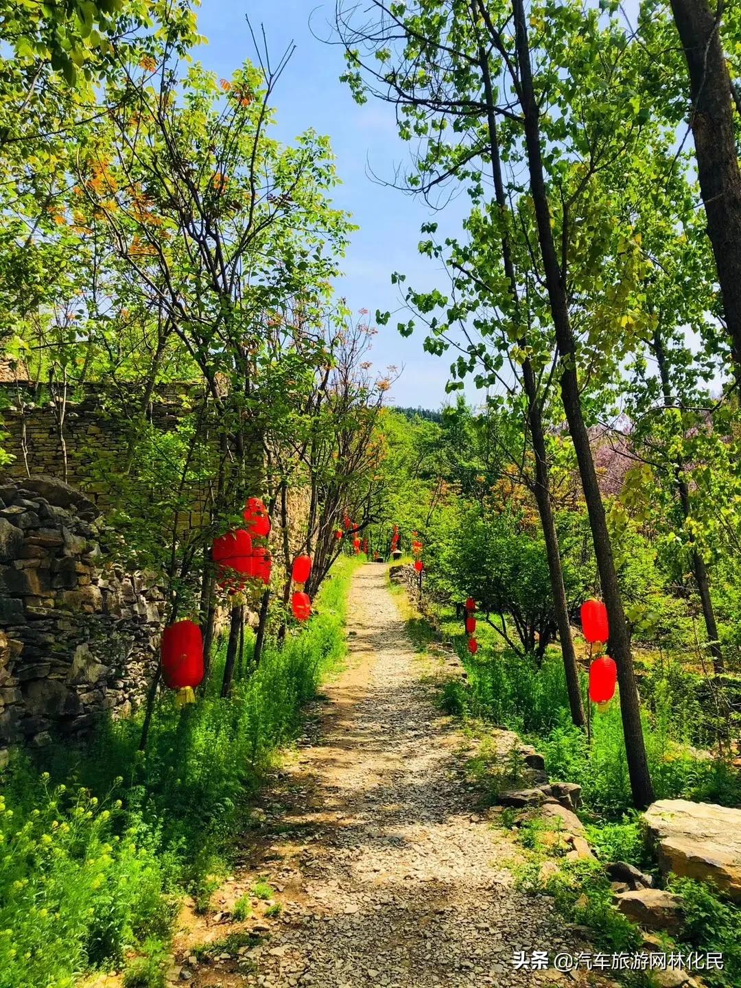 美丽古色古香的利山涧旅游度假区