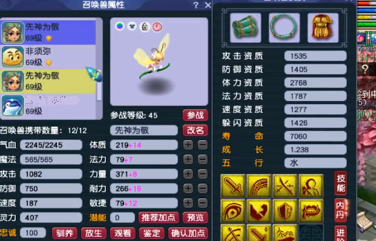 梦幻西游：连59玩家都有超级鲲鹏了，啥配置这么狂啊？