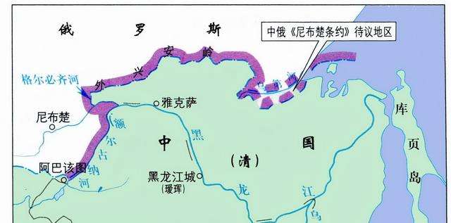 中俄尼布楚条约曾规定以勒拿河为界虽是真的但也是不可能的