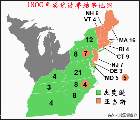 盘点美国历史上选举人票数最接近的五次选举