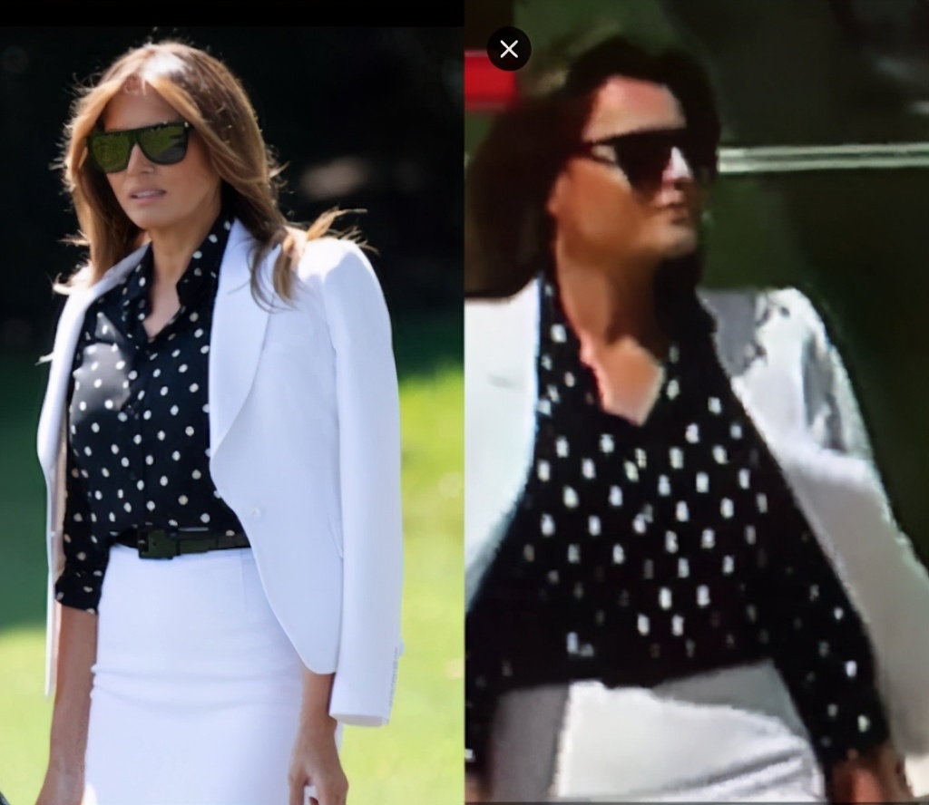 川普妻子面容变样，白宫怕不是有两个总统夫人？