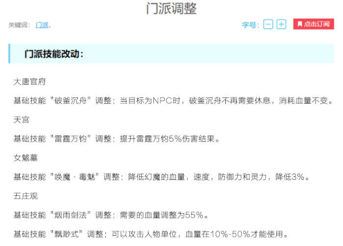 梦幻西游：十月份大改已经开始，大唐破釜沉舟真不需要休息了吗？