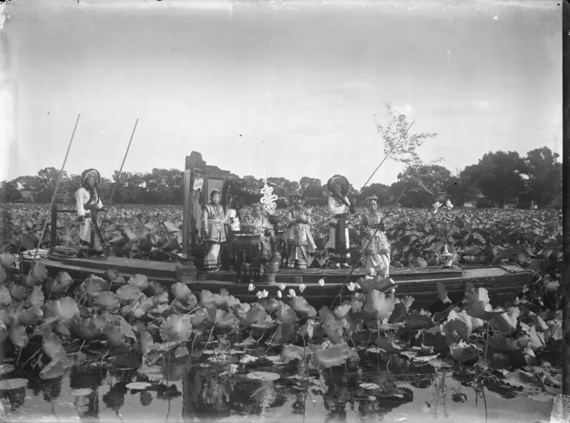 慈禧太后下葬时的豪华穿戴，首次曝光