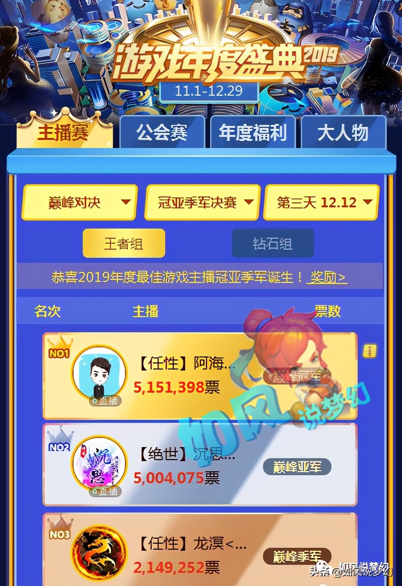 梦幻西游：雪无、梧桐参加CC年度大战，商人4000元卖浪淘沙