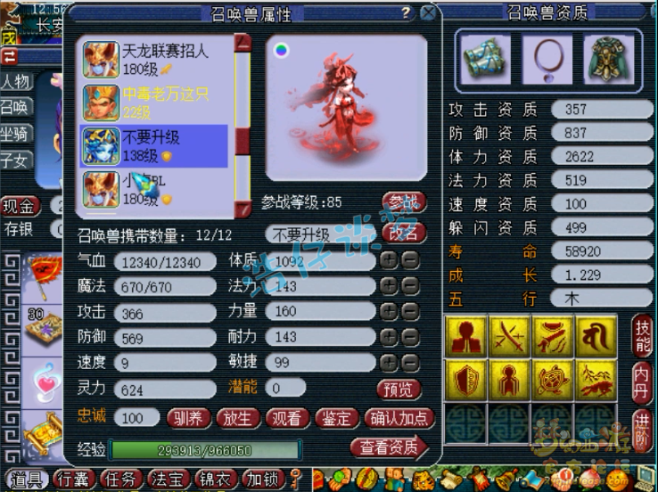 梦幻西游：服战冠军竟没化圣9？带138级宝宝，追求极限龟速