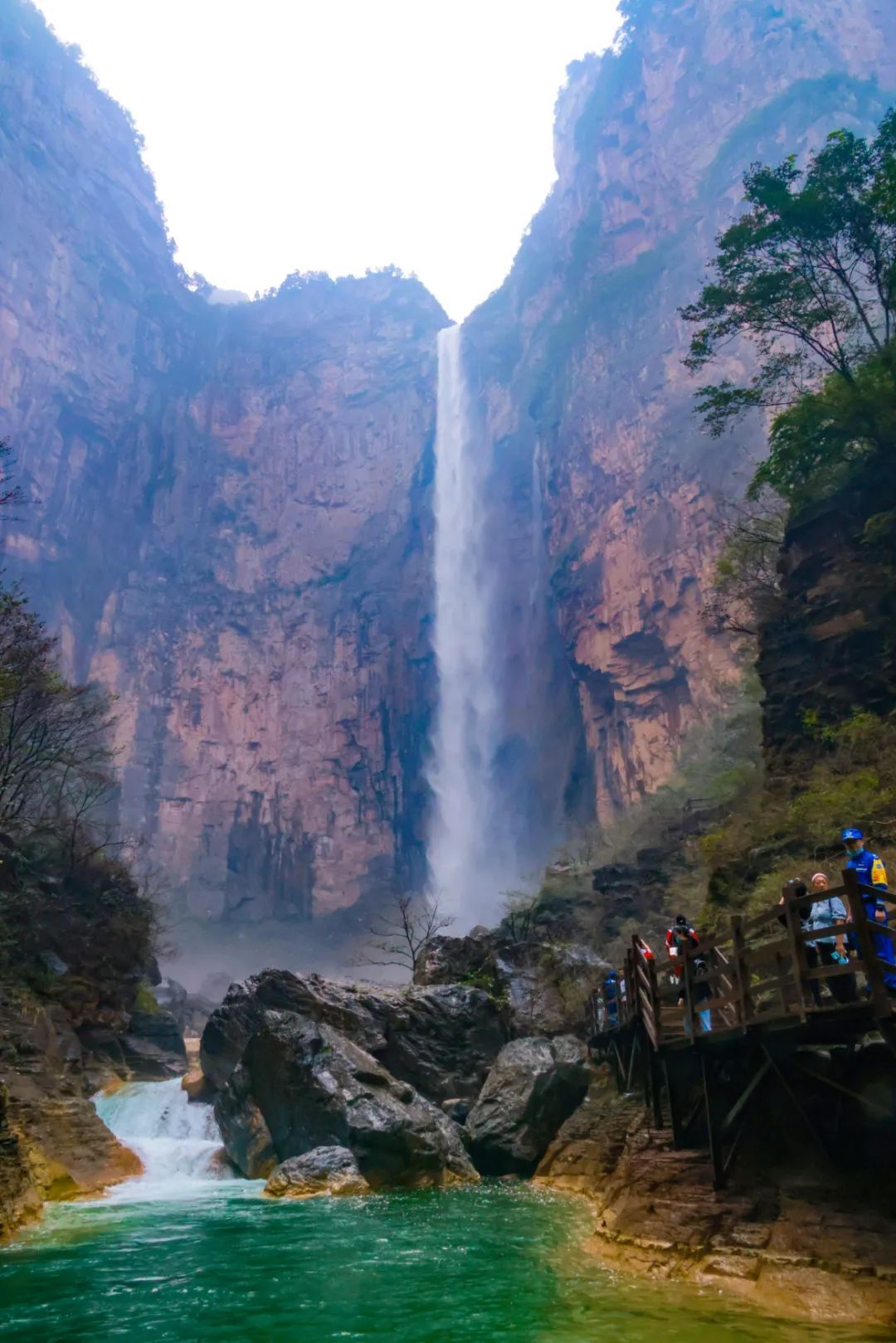 云台山迎错峰游黄金期畅游央视连播的瀑布美景