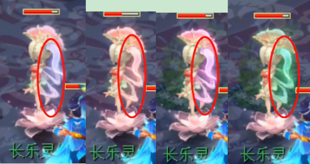 梦幻西游：新召唤兽技能花好月圆测试，技能触发还带染发效果