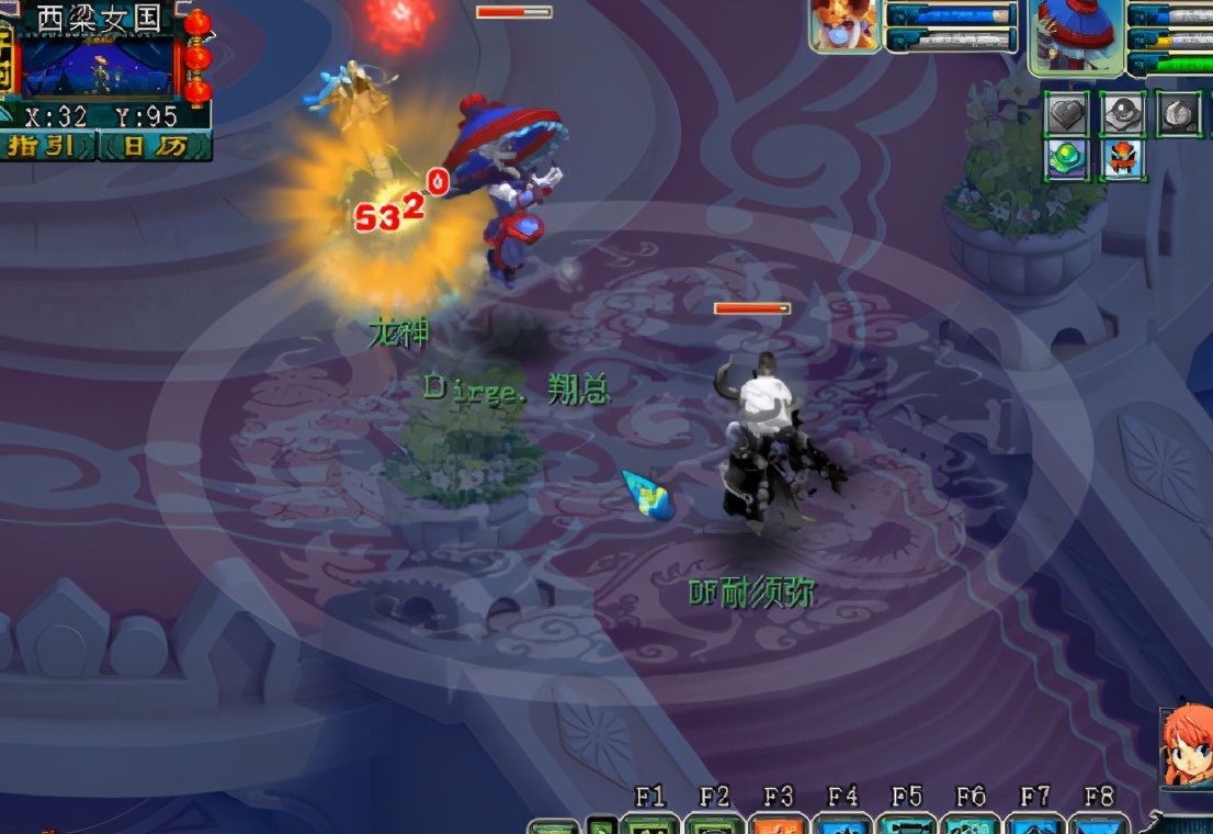 梦幻西游：175级力地府输出展示，不比差距不大，一比略显尴尬