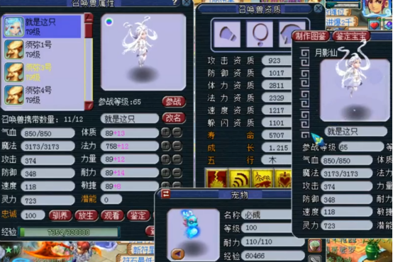 梦幻西游：玩家力求完美，给进阶110的须弥月影仙强势再上书