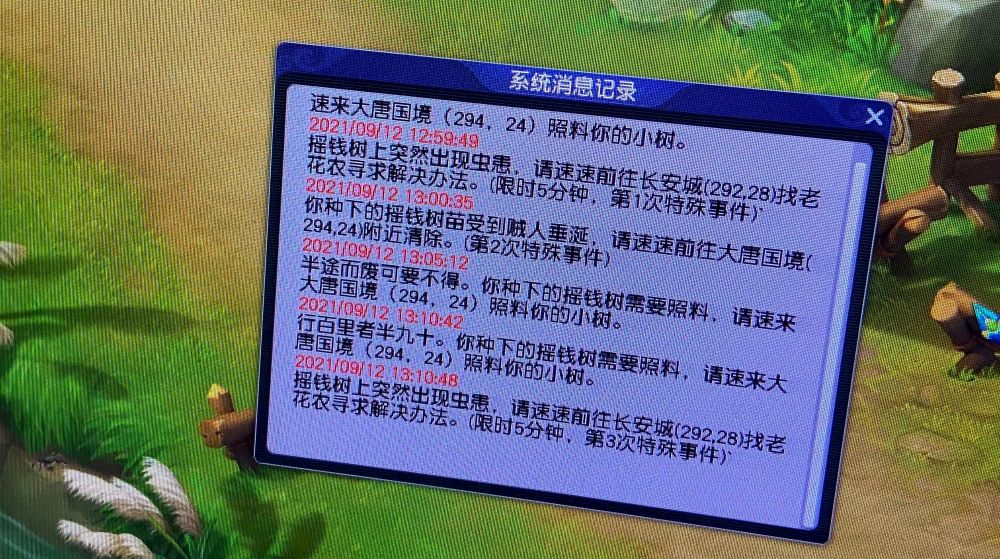 梦幻西游：玩家种植一棵摇钱树苗打破记录，收益高达4000万