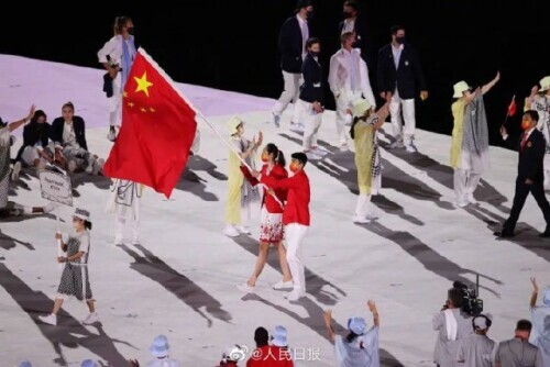 昨晚2008年北京奥运会开幕式又火了