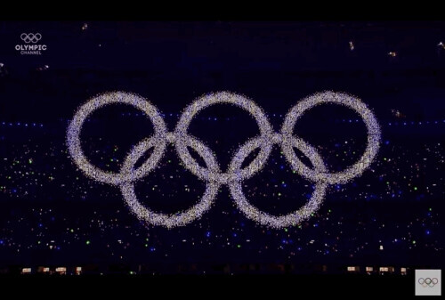 昨晚2008年北京奥运会开幕式又火了