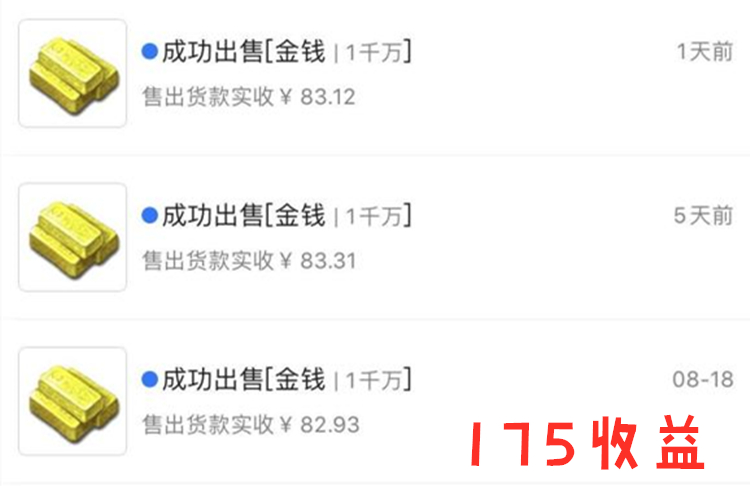 梦幻西游：175收益如何？玩家记录一个月收益，告诉大家数据