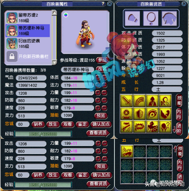 梦幻西游：159第1女儿有6只神马狂豹，生日谛听总数超15只