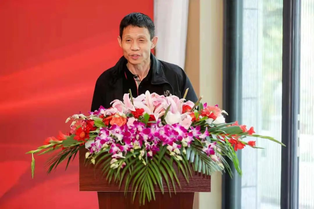 《人民的名义》总监制,总发行人,金盾影视中心主任李学政致辞