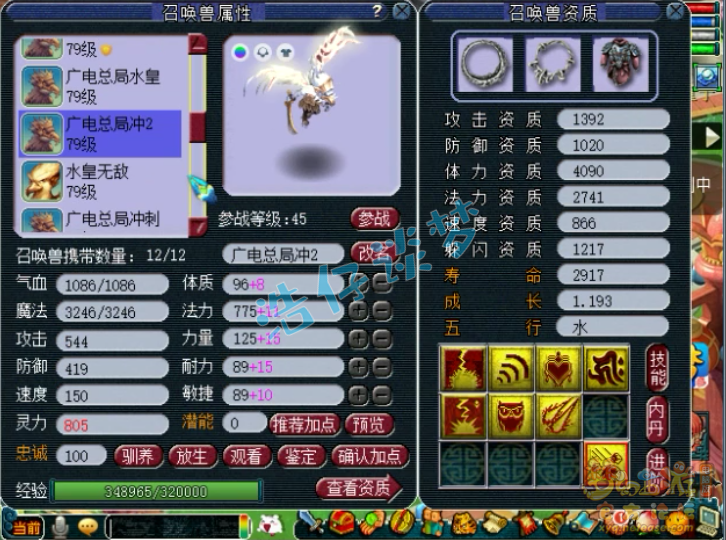 梦幻西游：69力天机，靠全身70级简易装备，获精锐群雄16强