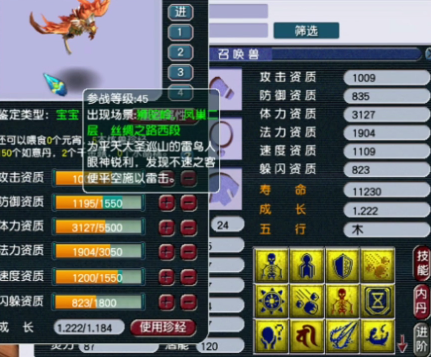 梦幻西游：全服第一净台雷鸟！17技能高资质高成长，服战神豪哄抢