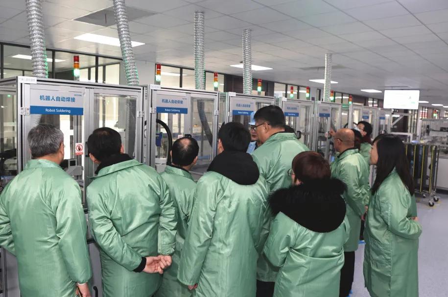 中国自动化学会发电自动化专业委员会主任委员金耀华莅临铂莱国际调研