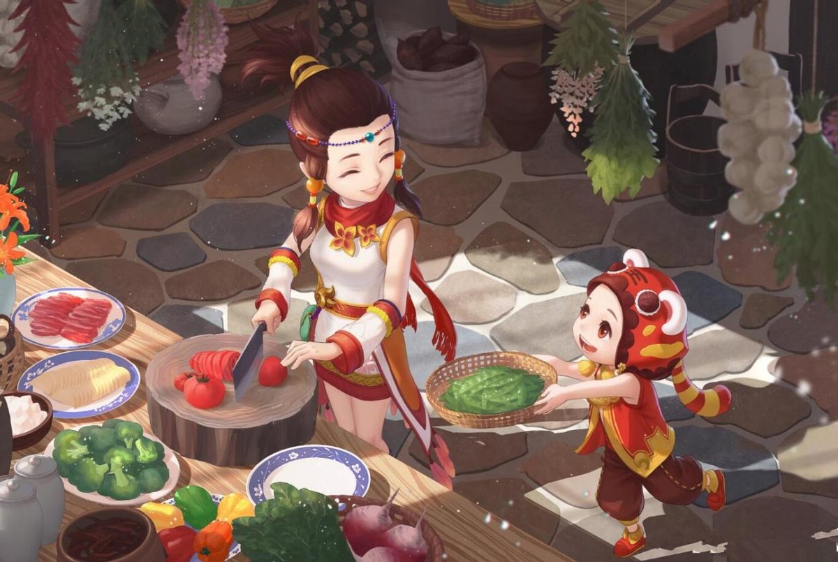 梦幻西游：飞燕女的人母状态真漂亮，我连孩子叫什么都想好了