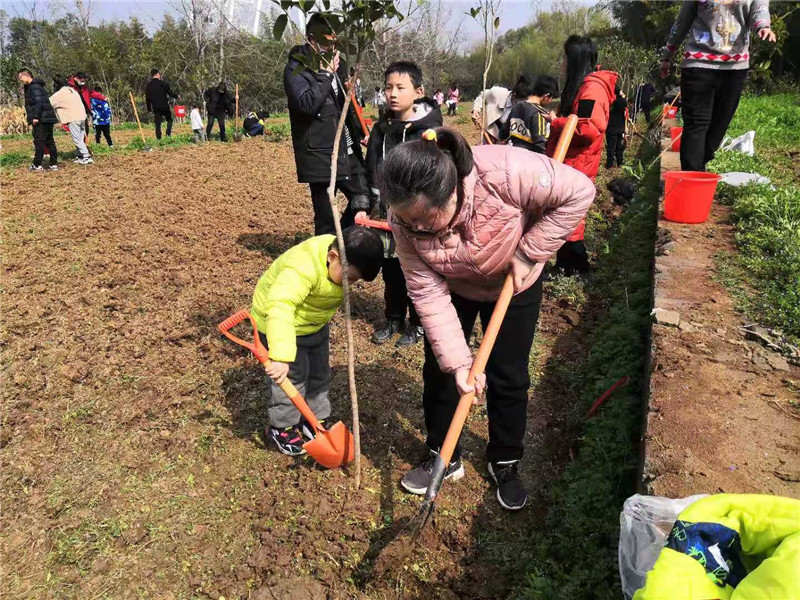 3·12植树节来说,我们举办此次活动的初心就是让孩子们体验种植的过程