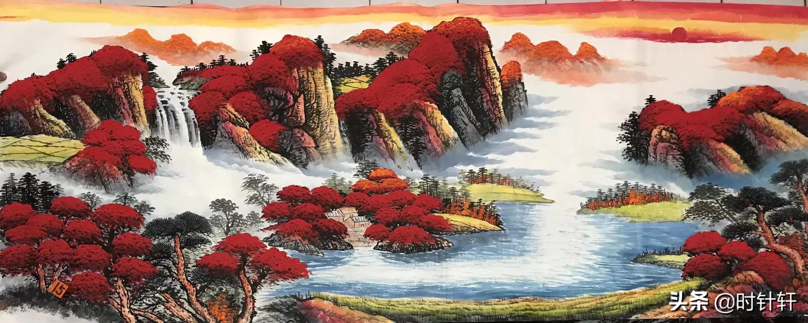 《鸿运当头》系列山水画