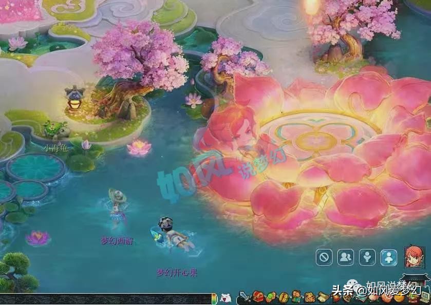 梦幻西游：新场景“芙蓉园”可以游泳，CC游戏主播集体涨工资