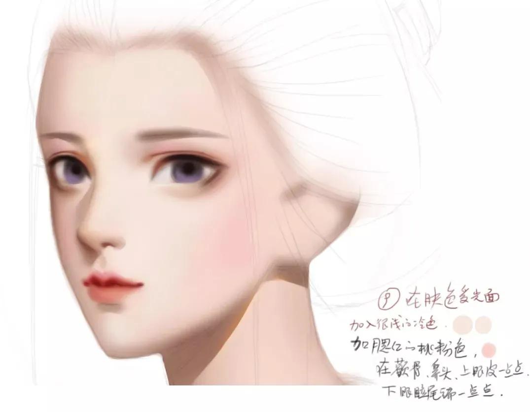 [转载]漫画女装古风头像怎么画?一步步教你画女装古风