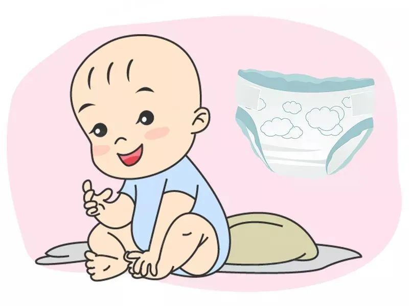 纸尿裤更换的时间①在每次喂奶之前或之后②在每次大便之后③在宝宝