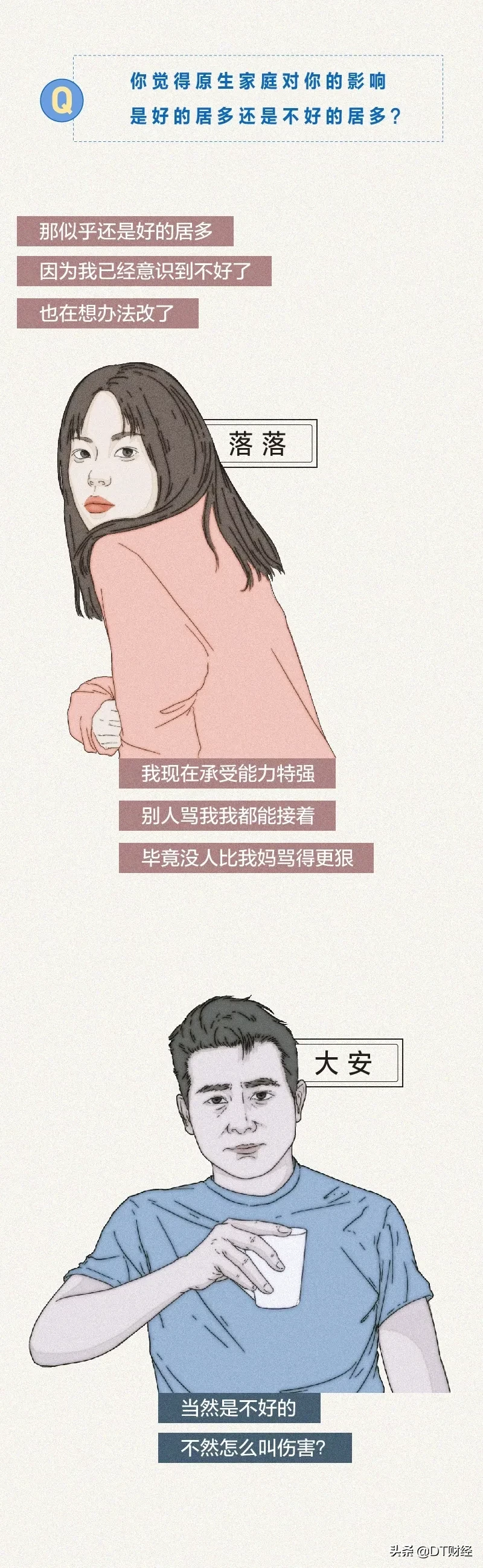 原生家庭伤害的孩子，都成为什么样的大人了？