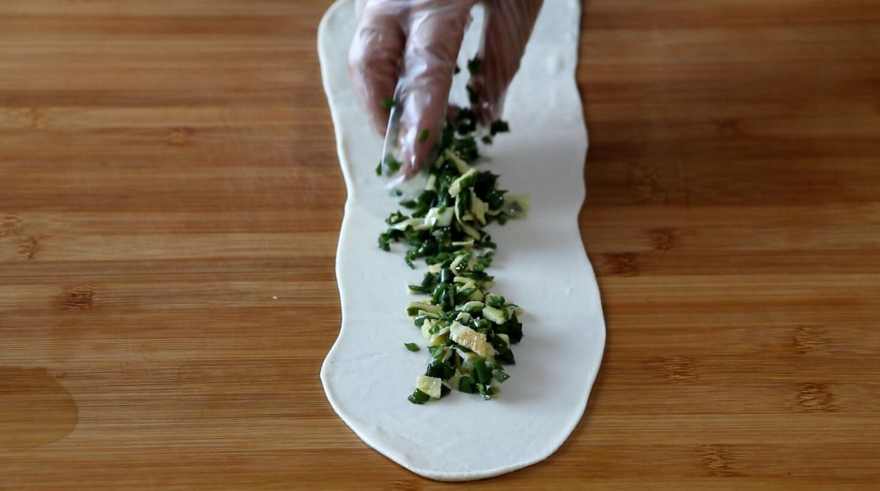 这是韭菜鸡蛋饼不一样的做法