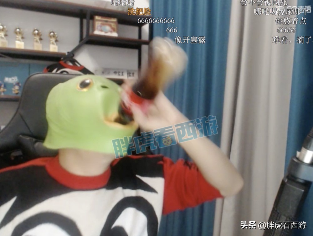 梦幻西游：老王戴面具喝可乐，3蓝字140无级别100万上架