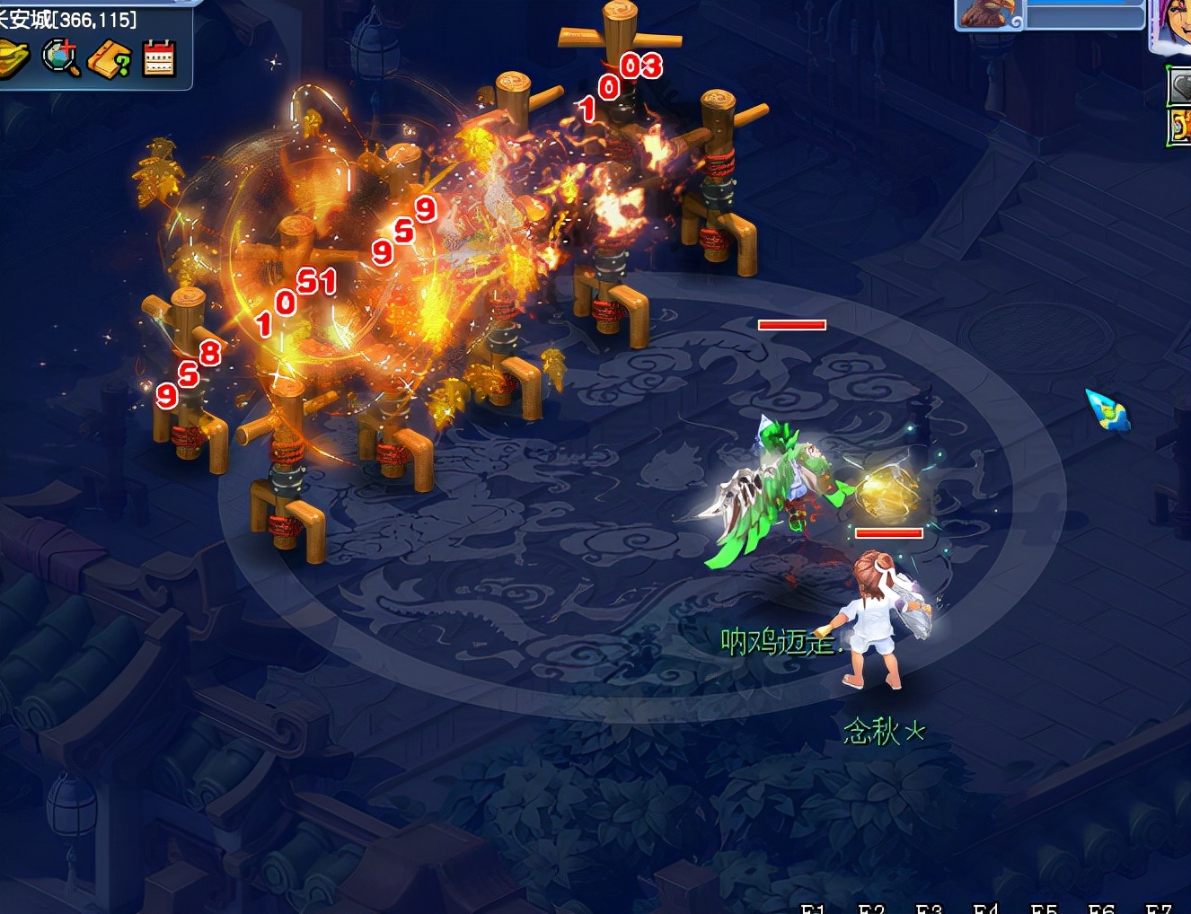 梦幻西游：69级任务之王魔方寸转入神木林，结果体验到了刮痧之痛